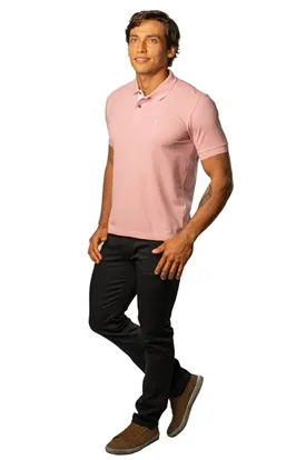 POLO LAPIDARIO MASC MC BA ROSA G3