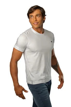 CAMISETA LAPIDARIO BASICA ELITE BRANCO P