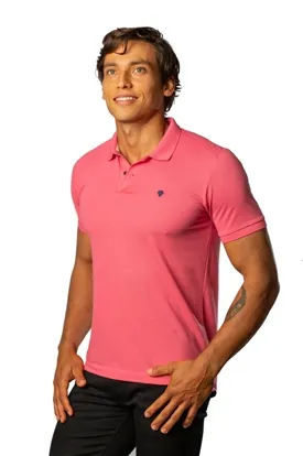 POLO LAPIDARIO MASC MC GO ROSA G3