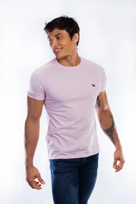 CAMISETA ACOSTAMENTO MASCULINA MC ROSA P