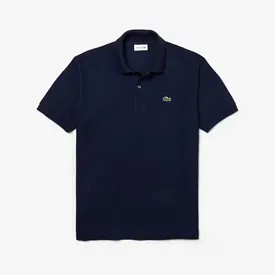 POLO LACOSTE BASICA PIQUET AZUL MARINHO 3