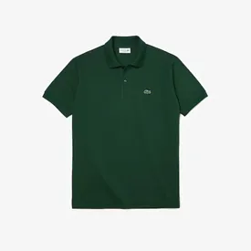 POLO LACOSTE BASICA PIQUET VERDE FOLHA 2