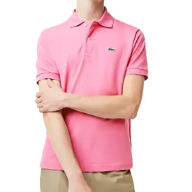 POLO LACOSTE BASICA PIQUET PINK 2