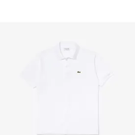 POLO LACOSTE BASICA PIQUET BRANCO 2