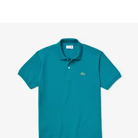 POLO LACOSTE BASICA PIQUET AZUL PETROLEO 2