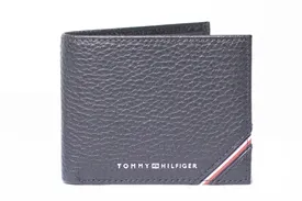 CARTEIRA TOMMY HILFIGER DOWNTOWN MINI PRETA U