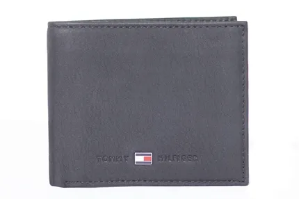 CARTEIRA TOMMY HILFIGER JOHNSON MINI EM CAMURCA