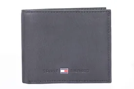 CARTEIRA TOMMY HILFIGER JOHNSON MINI EM CAMURCA PRETA U
