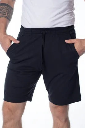 BERMUDA LAPIDARIO MOLETOM MASCULINA PRETA M