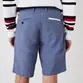BERMUDA LACOSTE MASCULINA LINHO ALGODAO TEXTURADO