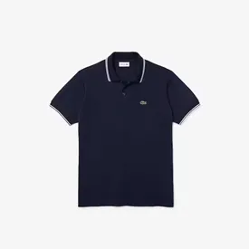 POLO LACOSTE MASCULINA CLASSIC FIT LARANJA 4