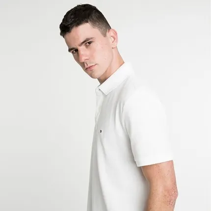 POLO TOMMY HILFIGER MASCULINA CUSTOM FIT COUPE SUR MESURE