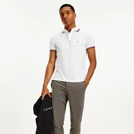 POLO TOMMY HILFIGER TIPPED SLIM