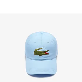 BONE LACOSTE CROCODILO GRANDE AZUL BEBE U
