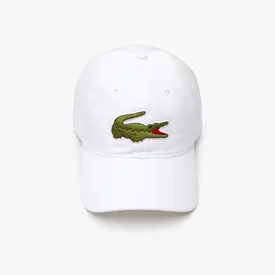 BONE LACOSTE CROCODILO GRANDE BRANCO U
