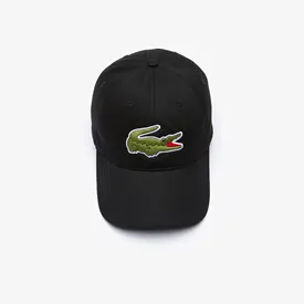 BONE LACOSTE CROCODILO GRANDE PRETA U