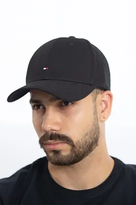 BONE TOMMY HILFIGER BASICO CLASSICO PRETA U