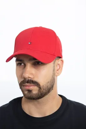 BONE TOMMY HILFIGER BASICO CLASSICO VERMELHO U