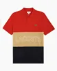POLO LACOSTE  LISTRAS COSTURADAS