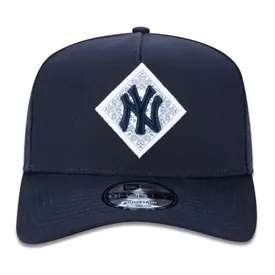 BONE NEW ERA STREET PAISLEY NEYYAN AZUL MARINHO U