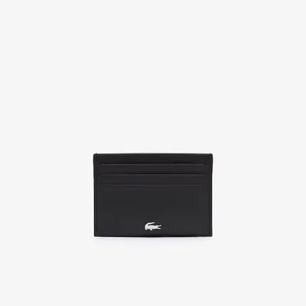 PORTA CARTAO LACOSTE FG DE COURO