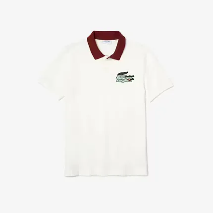 POLO LACOSTE MASCULINA CROCODILO GRANDE