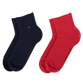 MEIA TOMMY HILFIGER KIT COM 2 CANO MEDIO SORTIDO U