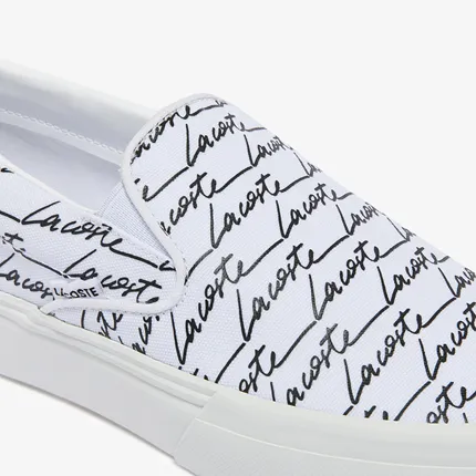 SAPATENIS LACOSTE SLIP ON LOGOMANIA