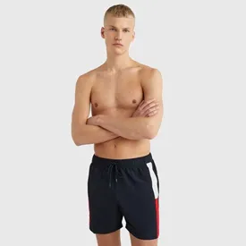 SHORT TOMMY HILFIGER MASCULINO FAIXA LATERAL AZUL MARINHO M