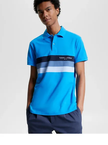 POLO TOMMY HILFIGER COLORBLOCK SLIM