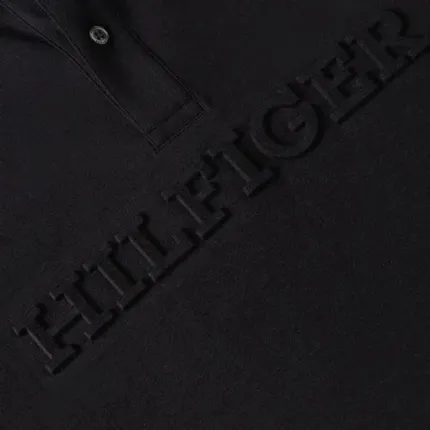 POLO TOMMY HILFIGER MASCULINA MONOTYPE INTERLOCK