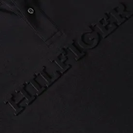 POLO TOMMY HILFIGER MASCULINA MONOTYPE INTERLOCK