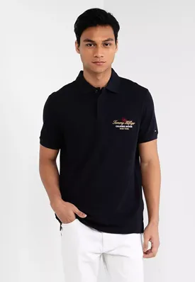 POLO TH MASC SLIM ICON AZUL MARINHO P