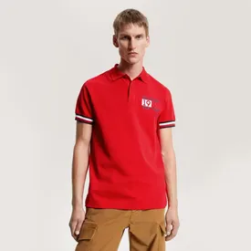 POLO TH MASC NEW YORK FLAG VERMELHO GG