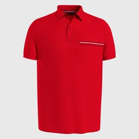 POLO TH MASC REGULAR FIT SMALL CHEST VERMELHO P