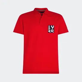 POLO TH MASC REGULAR BADGE ON CHEST VERMELHO M