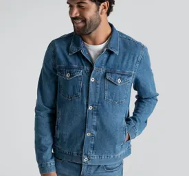 JAQUETA TOMMY HILFIGER JEANS MASCULINA JEANS M