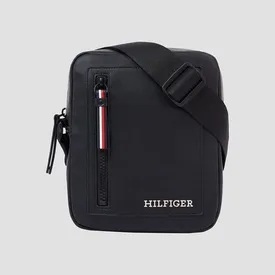 BOLSA TH PIQUE MINI REPORTER PRETA U