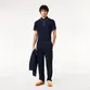 POLO LACOSTE CORE ESSENTIALS FRISO MANGA E GOLA