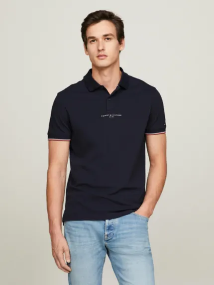 POLO TH LOGO ALTO RELEVO TIPPED REGULAR
