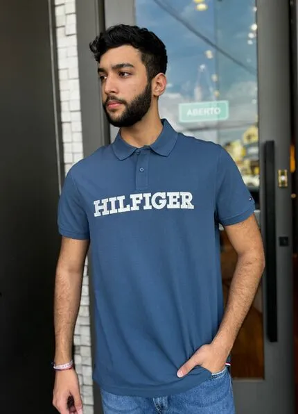 POLO TH MASC MONOTYPE APLIQUE