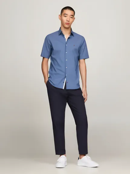 CAMISA TH MC REGULAR STR MICRO PRINT RF