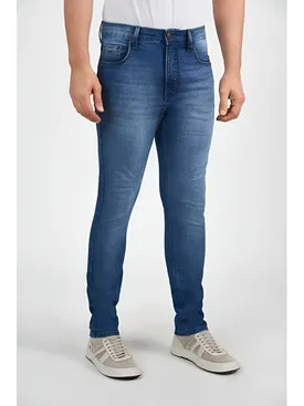 CALCA ACT MASC SKINNY JEANS ESCURO 40