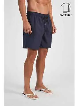 SHORT ACOSTAMENTO MASC ELASTANO LINHA + AZUL MARINHO G1