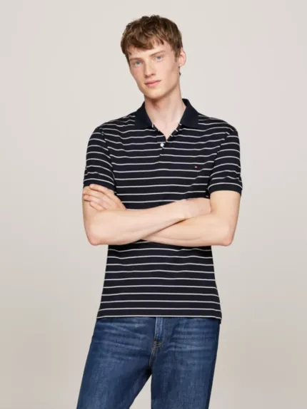 POLO TH LIQUID COTTON ESSENTIAL LISTRADA