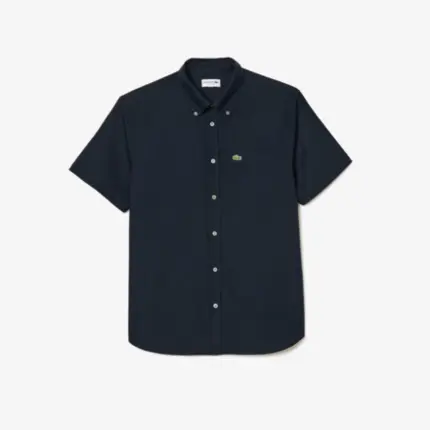 CAMISA MC MASCULINA OXFORD REGULAR LACOSTE