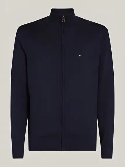 MOLETOM TH ESSENTIAL COTTON ZIP THRU