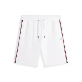 SHORTS TH GLOBAL STRIPE SWEATSHORT BRANCO GG