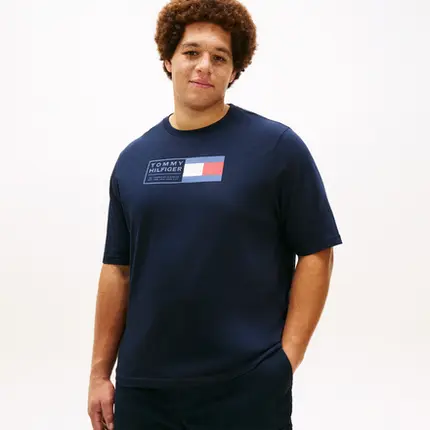CAMISETA TH BT-BRAND LOVE TEXT