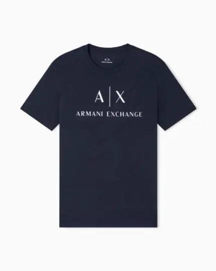 CAMISETA A|X COM LOGO CONTRASTANTE